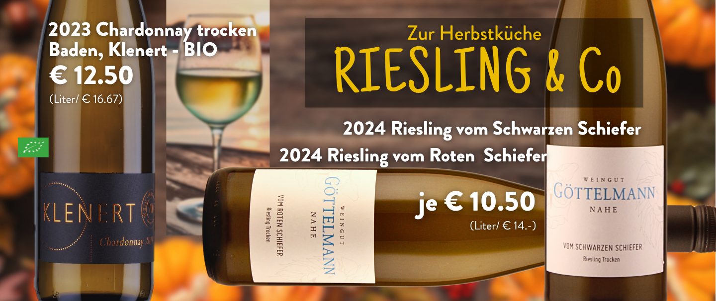 Riesling & Co zur Herbstküche bei Wein-Musketier Gmünd und im Gmünder WeinMagazin